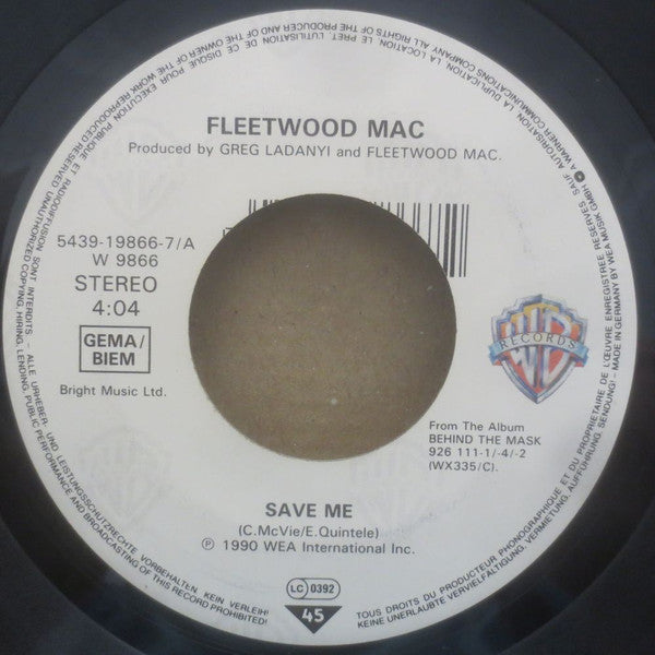 Fleetwood Mac : Save Me (7", Single, Lar)