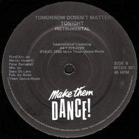 Bianca Fernandez : Tomorrow Dosen't Matter Tonight (12")