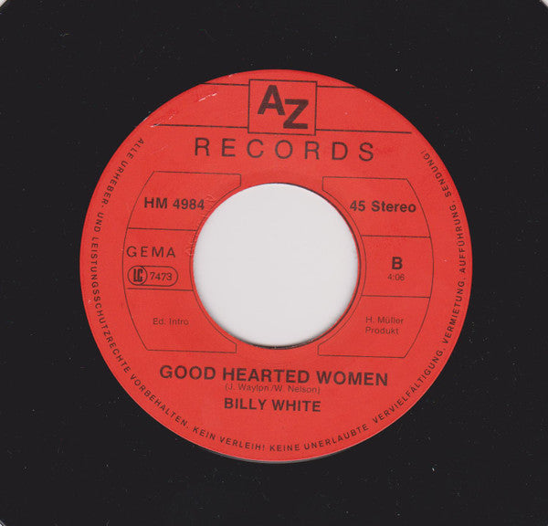 Billy White (11) : Conchita (7", Single)