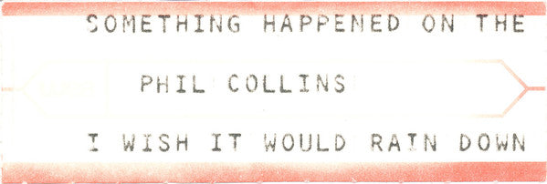 Phil Collins : Something Happened On The Way To Heaven (7", Single, Sol)