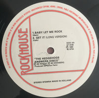 The Hedgehogs : Answers Disco (12", EP)