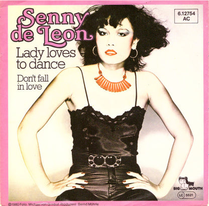 Senny De Leon : Lady Loves To Dance (7", Single, Promo)