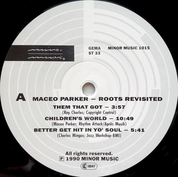 Maceo Parker : Roots Revisited (LP, Album)