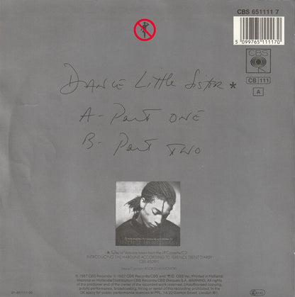 Terence Trent D'Arby : Dance Little Sister (7", Single)