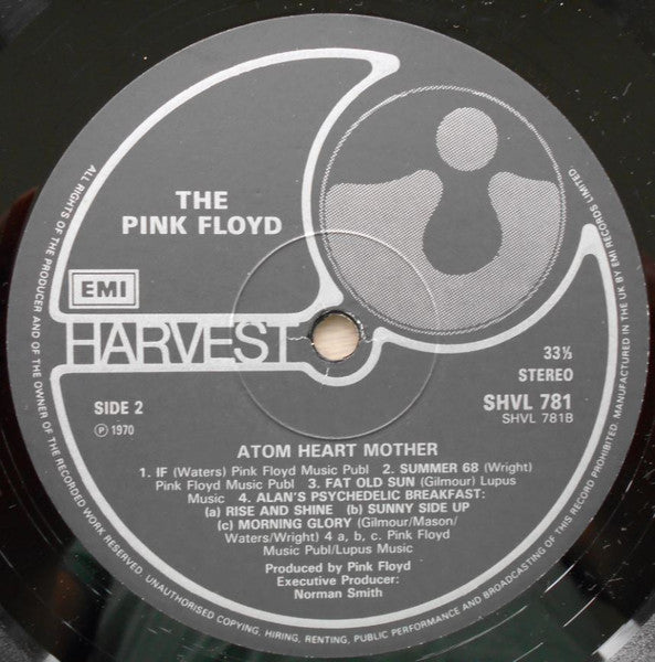 Pink Floyd : Atom Heart Mother (LP, Album, RE, Gat)