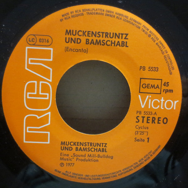 Muckenstruntz & Bamschabl : Muckenstruntz & Bamschabl / Star, Star, Star (7", Single)