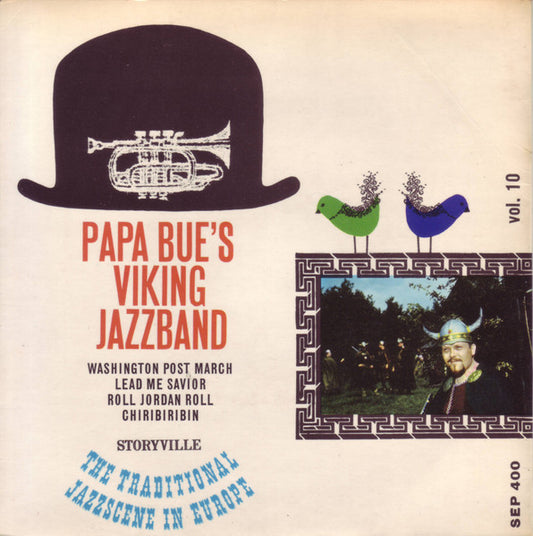 Papa Bue's Viking Jazz Band : Papa Bue's Viking Jazz Band Vol 10 (7", EP)
