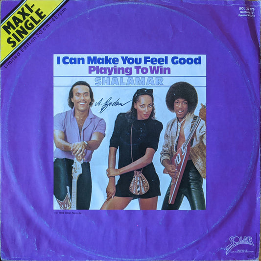 Shalamar : I Can Make You Feel Good (12", Maxi)