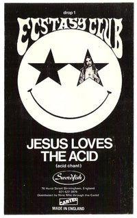 Ecstasy Club : Jesus Loves The Acid (Acid Chant) (12")