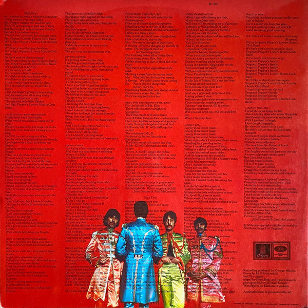 The Beatles : Sgt. Pepper's Lonely Hearts Club Band (LP, Album)