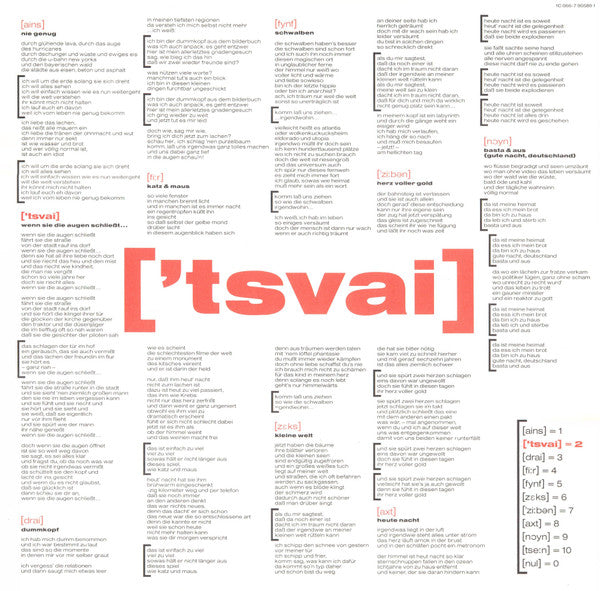 Purple Schulz : ['tsvai] (LP, Album)