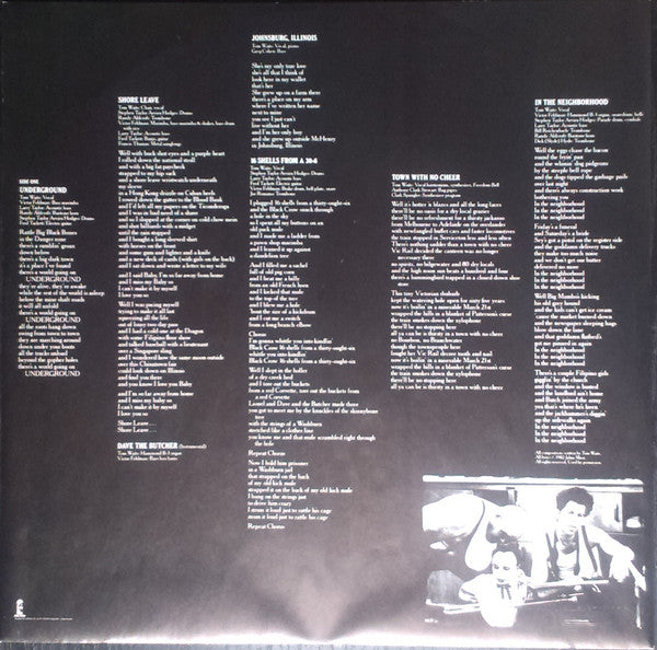 Tom Waits : Swordfishtrombones (LP, Album, RP)