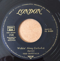 The Crystals : He's Sure The Boy I Love (7", Single)