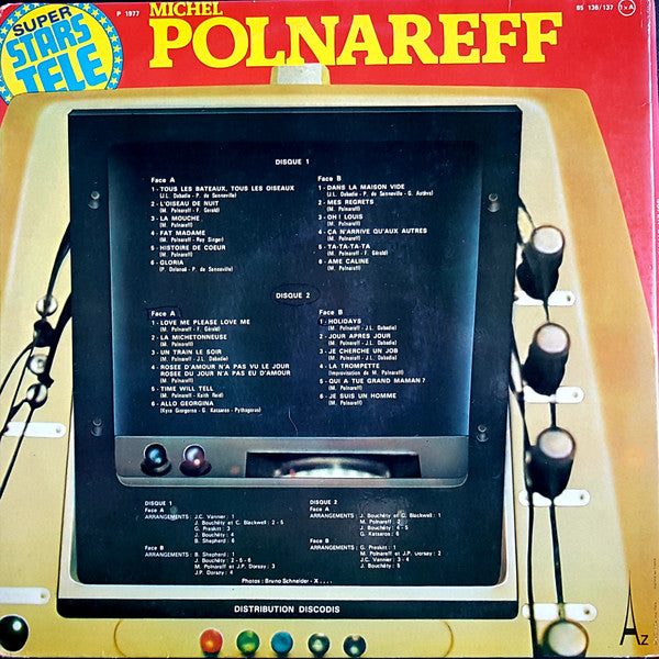 Michel Polnareff : Michel Polnareff (2xLP, Comp)