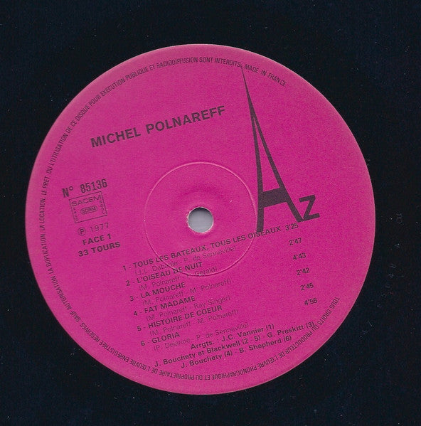 Michel Polnareff : Michel Polnareff (2xLP, Comp)