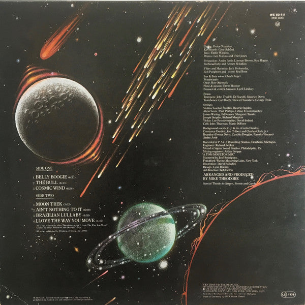 The Mike Theodore Orchestra : Cosmic Wind (LP, Album)