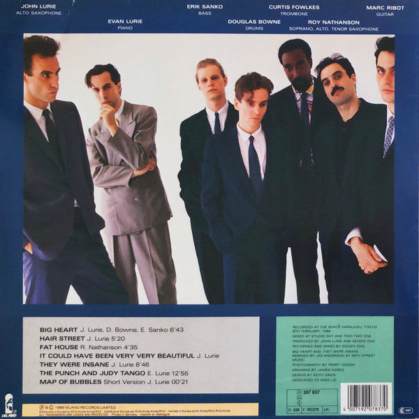 Lounge Lizards : Big Heart (LP, Album, MP)