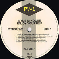 Kylie Minogue : Enjoy Yourself (LP, Album)