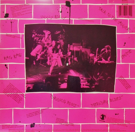 David Lindley And El Rayo-X : El Rayo Live (LP, Album)