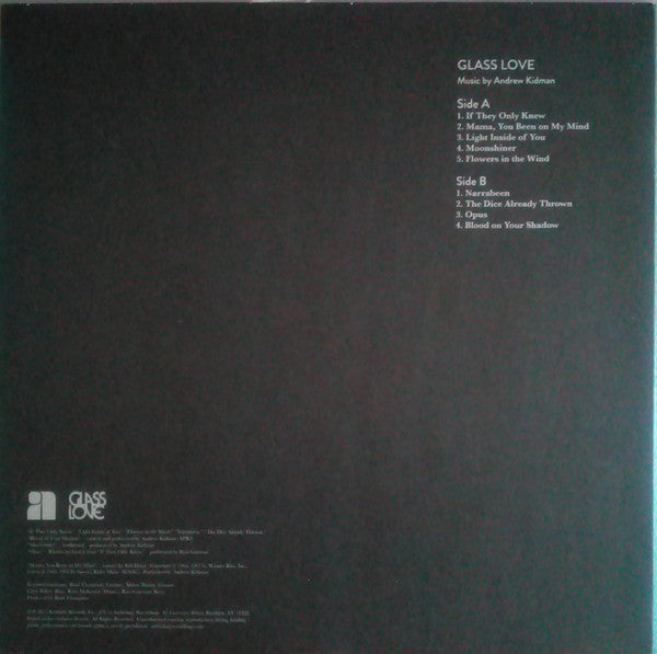 Andrew Kidman : Glass Love (LP)