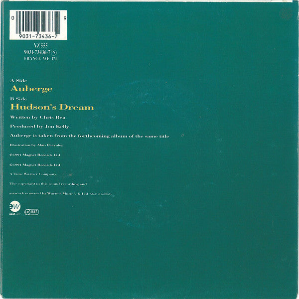 Chris Rea : Auberge (7", Single, Lar)