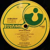 David Gilmour : David Gilmour (LP, Album, RE)