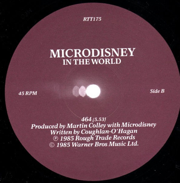 Microdisney : In The World (12", EP)