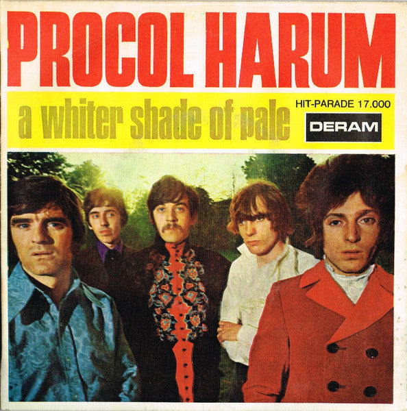 Procol Harum : A Whiter Shade Of Pale (7", Single, RE, Pri)