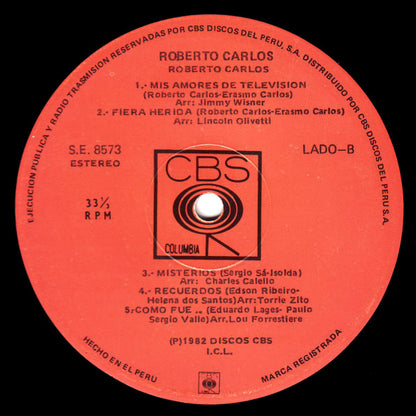 Roberto Carlos : Roberto Carlos (LP, Album)