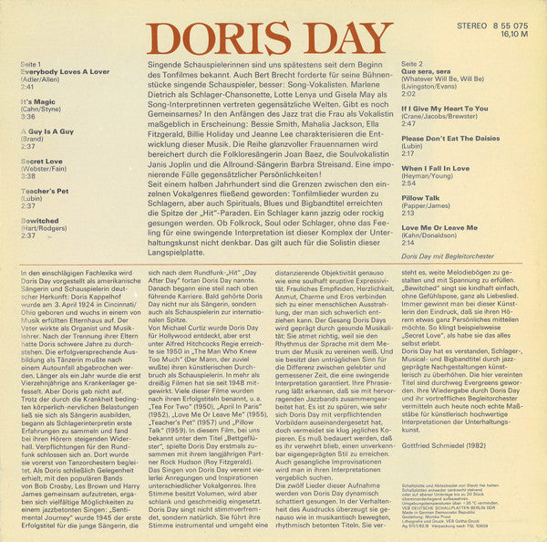 Doris Day : Doris Day (LP, Comp, RE)