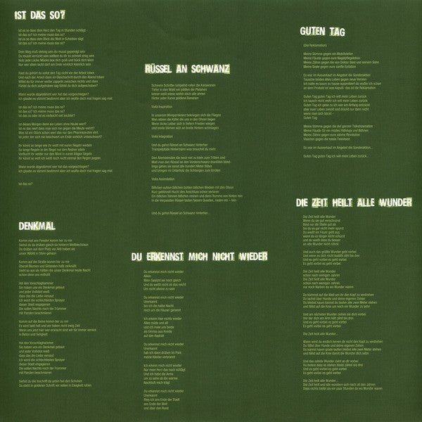 Wir Sind Helden : Die Reklamation (LP, Album, RE, Cle)