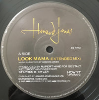 Howard Jones : Look Mama (Extended Mix) (12", Single, PRS)