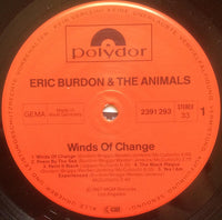 Eric Burdon & The Animals : Winds Of Change (LP, Album, RE)
