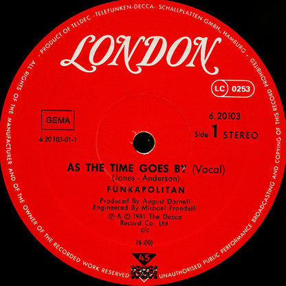 Funkapolitan : As The Time Goes By (12")