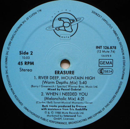 Erasure : Ship Of Fools (12", Maxi)