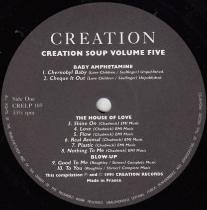 Various : Creation Soup Volume Five (LP, Comp)