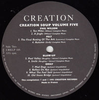 Various : Creation Soup Volume Five (LP, Comp)