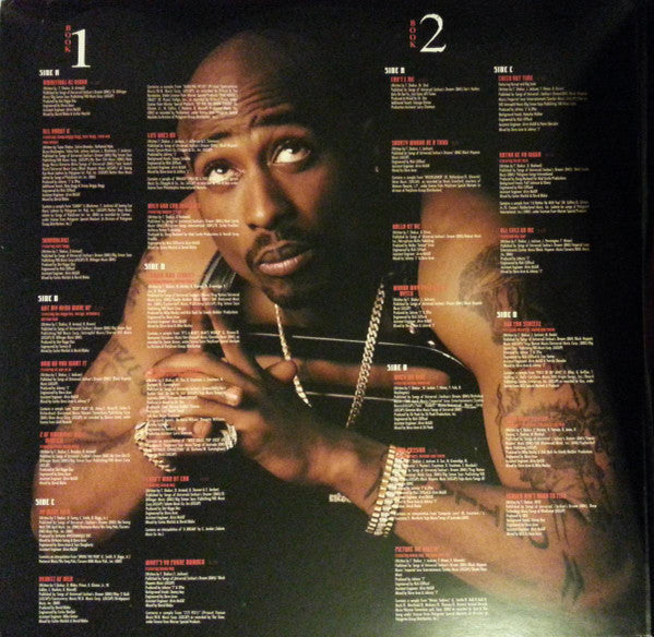 2Pac : All Eyez On Me (4xLP, Album, RE, RM)