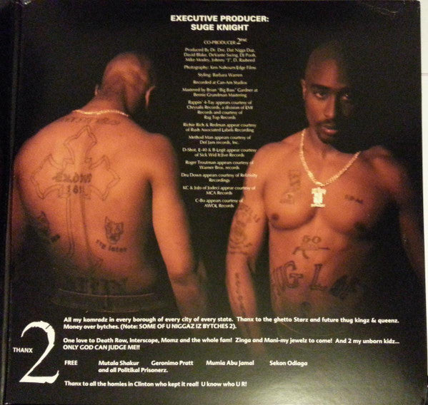 2Pac : All Eyez On Me (4xLP, Album, RE, RM)