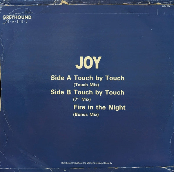 Joy (9) : Touch By Touch (12", Maxi)