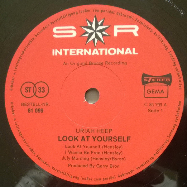 Uriah Heep : Look At Yourself   (LP, Album, Club, RE, Fem)