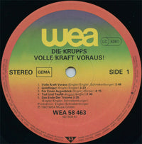 Die Krupps : Volle Kraft Voraus! (LP, Album)