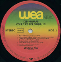 Die Krupps : Volle Kraft Voraus! (LP, Album)
