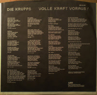 Die Krupps : Volle Kraft Voraus! (LP, Album)