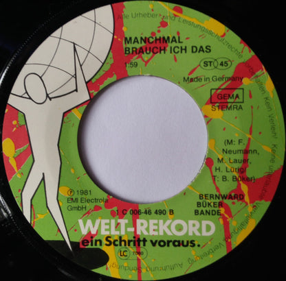 Bernward Büker Bande : Körperkontakt (7", Single)