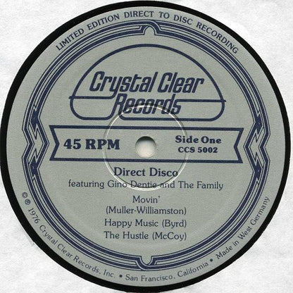Gino Dentie And The Family : Direct Disco (12", Ltd)