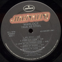 Warlock (2) : True As Steel (LP, Album)