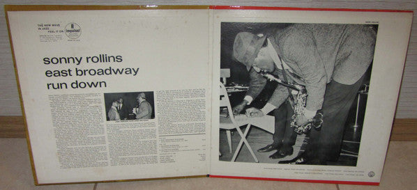 Sonny Rollins : East Broadway Run Down (LP, Album,  Ga)