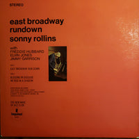 Sonny Rollins : East Broadway Run Down (LP, Album,  Ga)