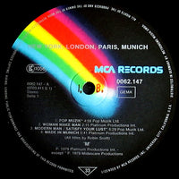 M (2) : New York, London, Paris, Munich (LP, Album)